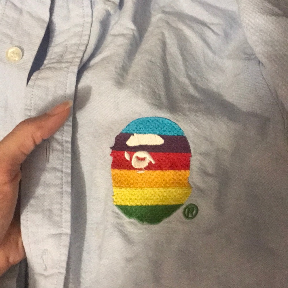 A Bathing Ape Bape Button Down/Button Up - image 2
